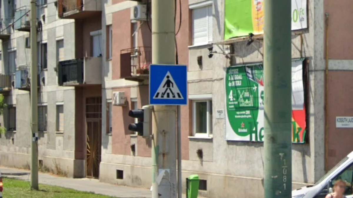 五條紋行人穿越標誌