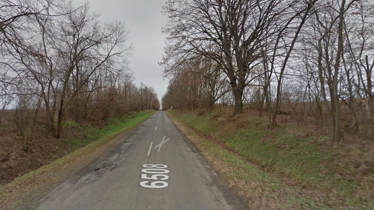 冬季拍攝灰色街景