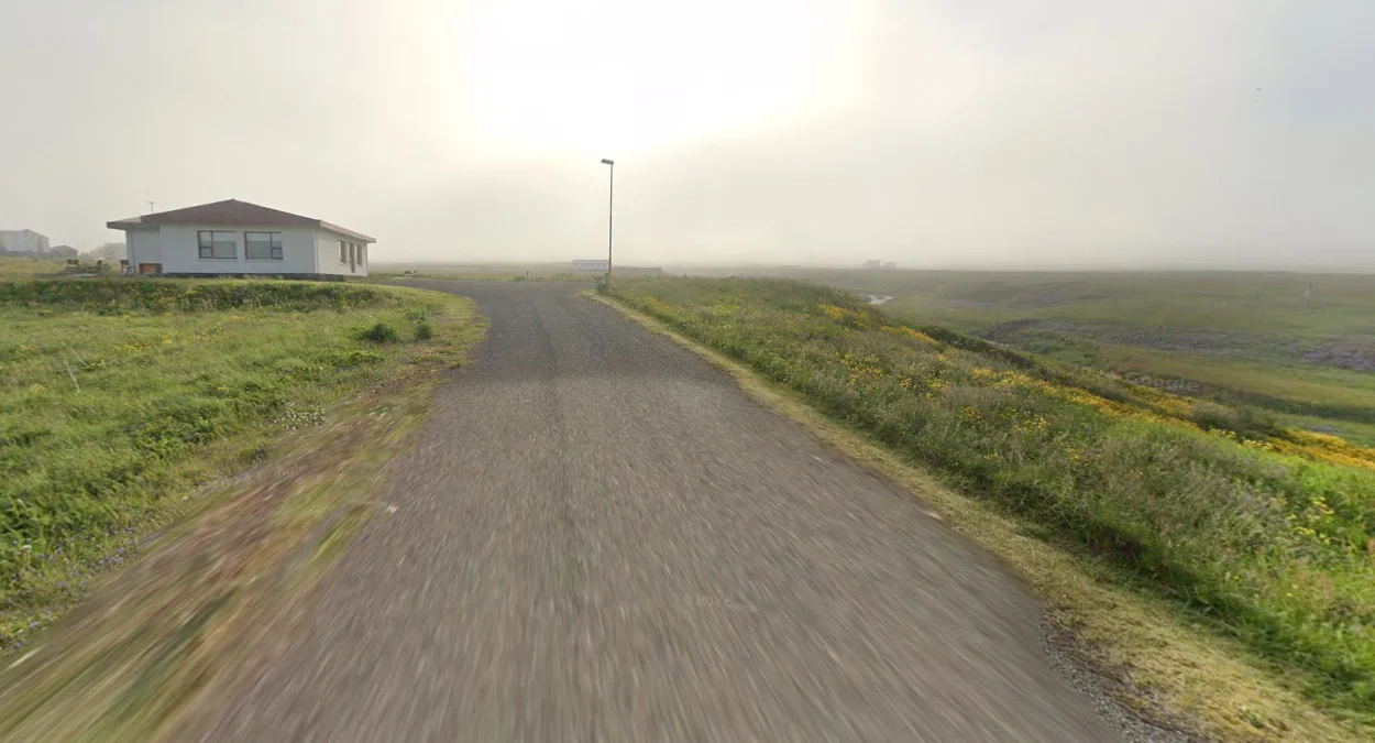 東北部多霧街景