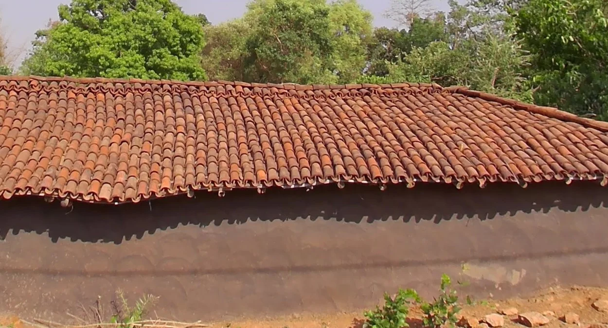 印度中部圓形屋瓦