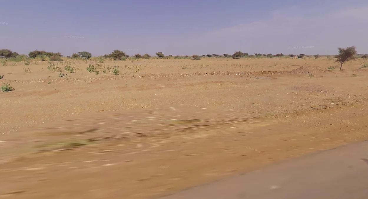 拉賈斯坦邦西部乾燥沙土