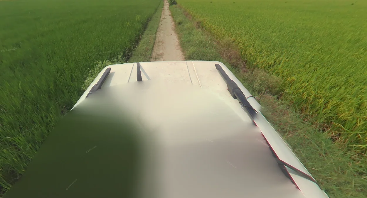 地圖所示方形車輛