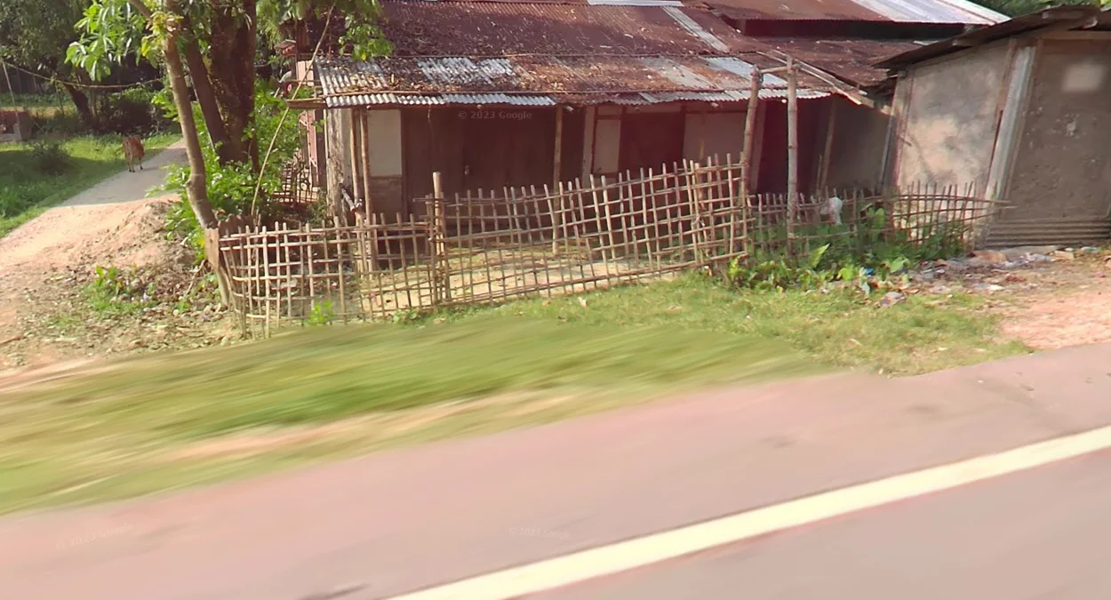 東北部方形木棍圍籬