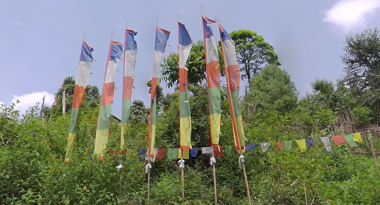 錫金阿魯納恰爾邦經幡