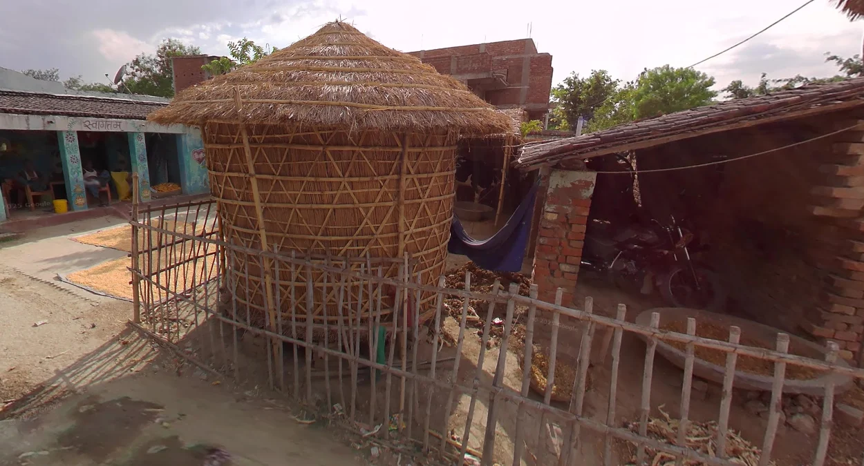 比哈爾邦中部十字木屋