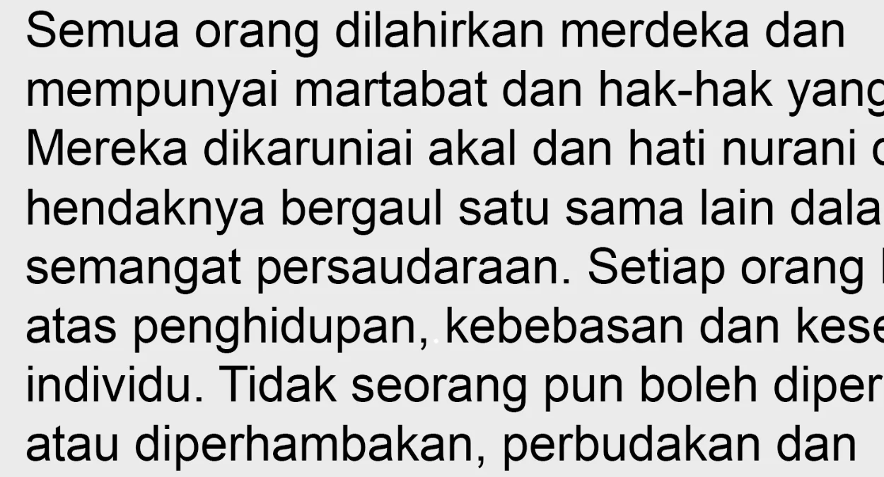 印尼語受荷蘭語影響