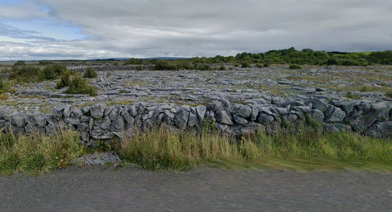 布倫國家公園裸露石灰岩