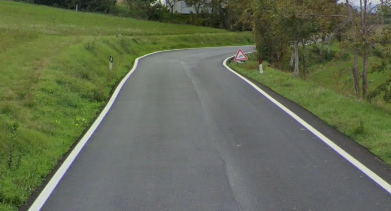 白色實心外線無中線