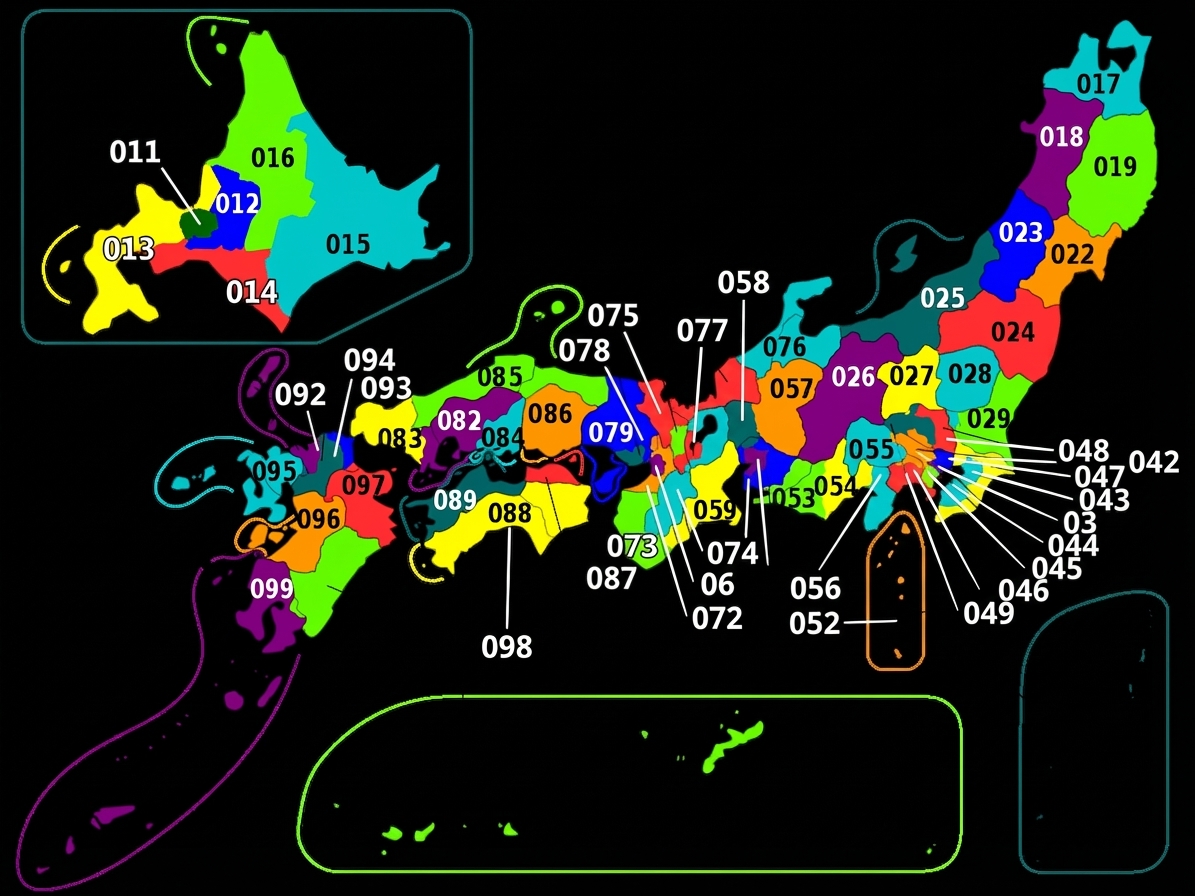 區號與地區特徵