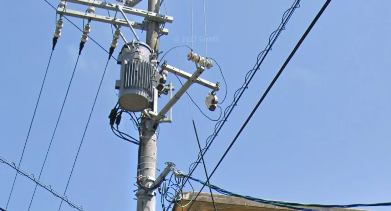 中國地區電桿十字形橫桿