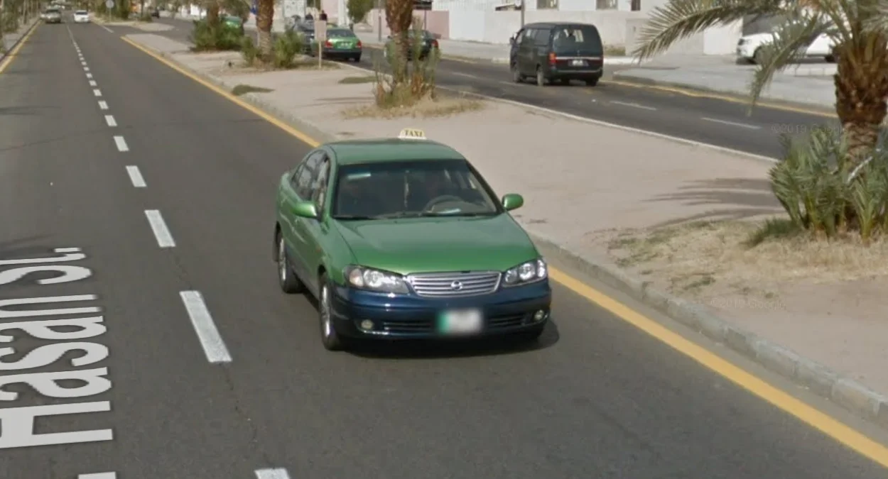 亞喀巴橄欖綠計程車