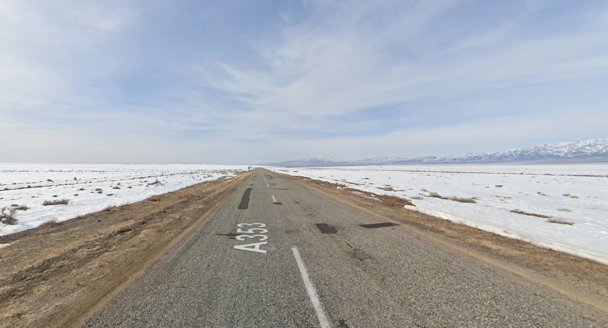 阿拉木圖東部雪景