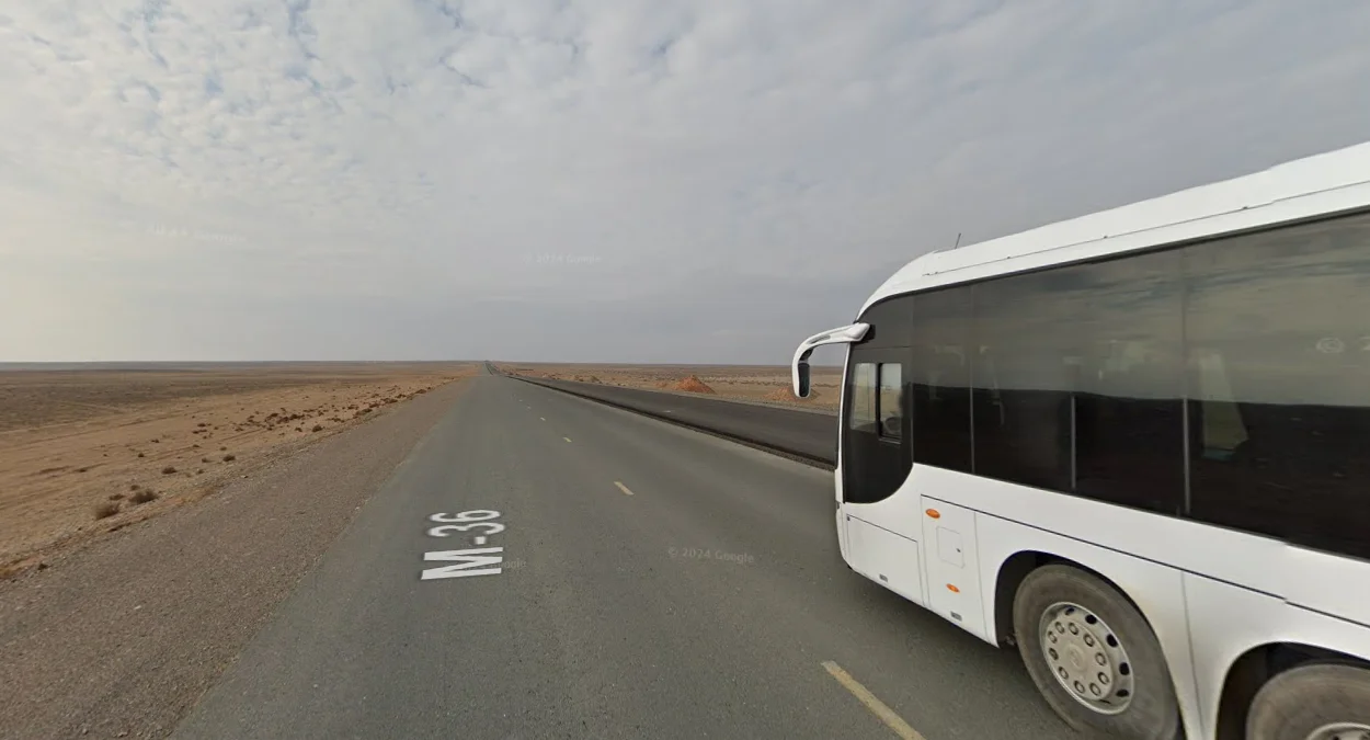 M36公路施工路段