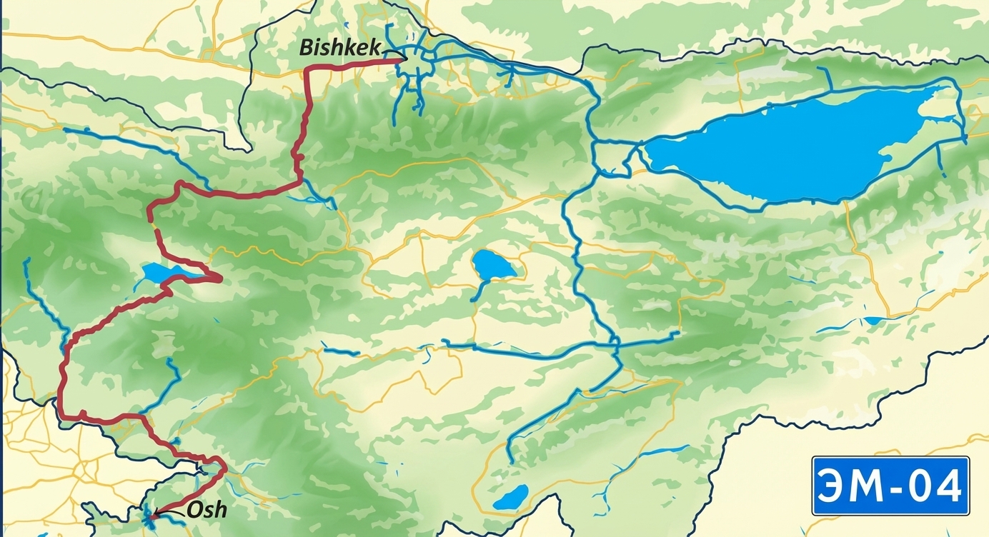 EM-04公路：比什凱克至奧什