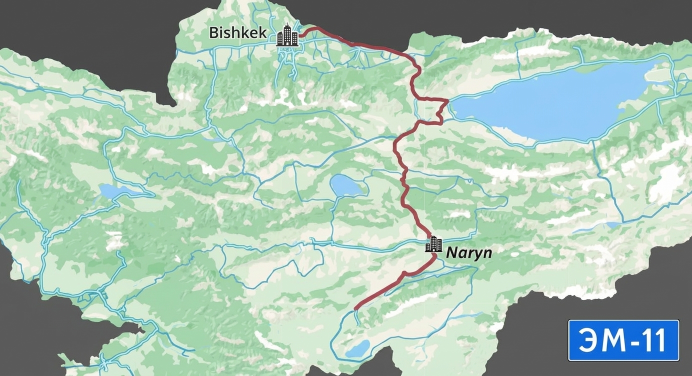EM-11公路：比什凱克至中國邊境