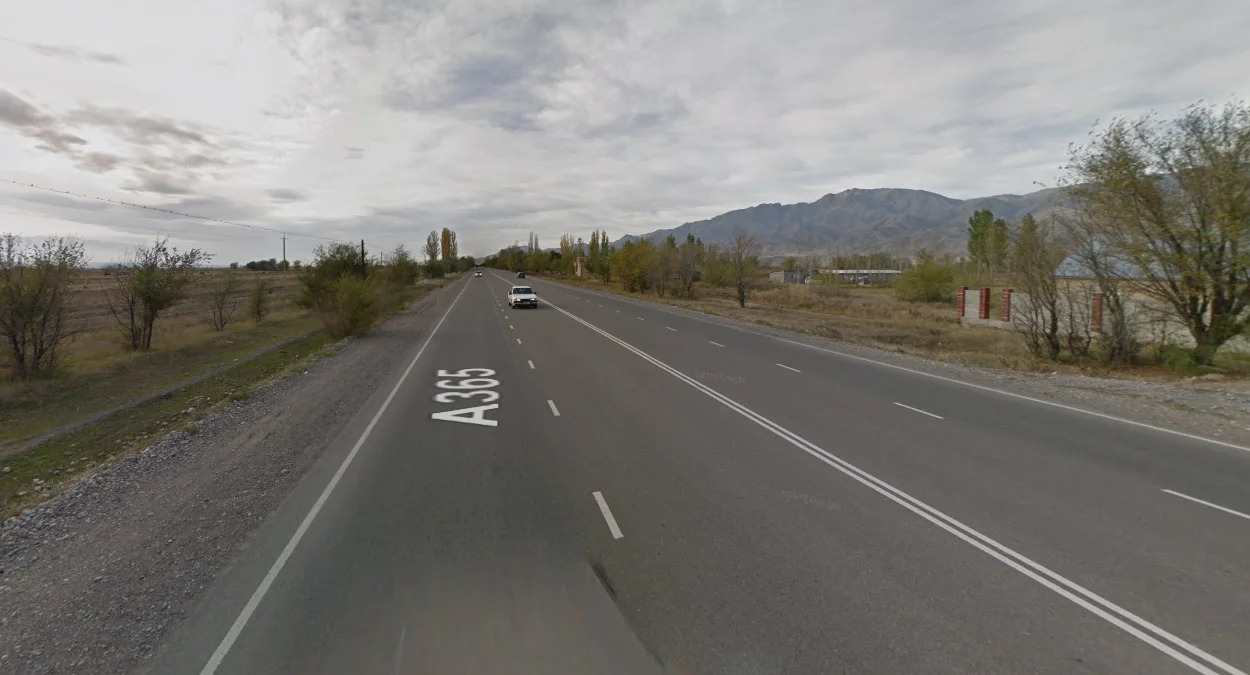 路面標線間隔變窄