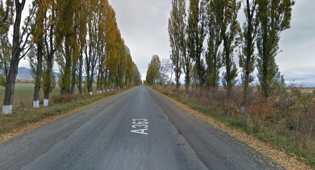 喬爾蓬阿塔以東的陰天路段