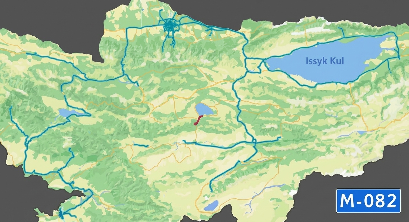 M-082公路：松庫爾湖畔獨特路段