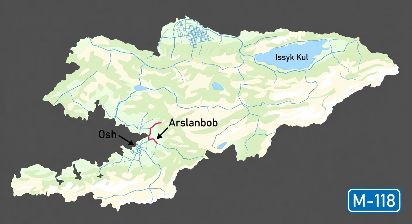 M-118公路：阿爾斯蘭博布至費爾干納