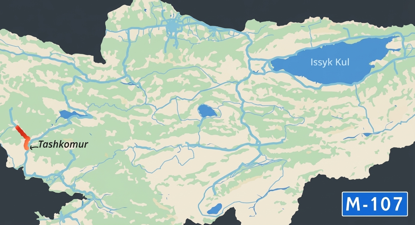 M-107公路：塔什庫米爾至克爾本