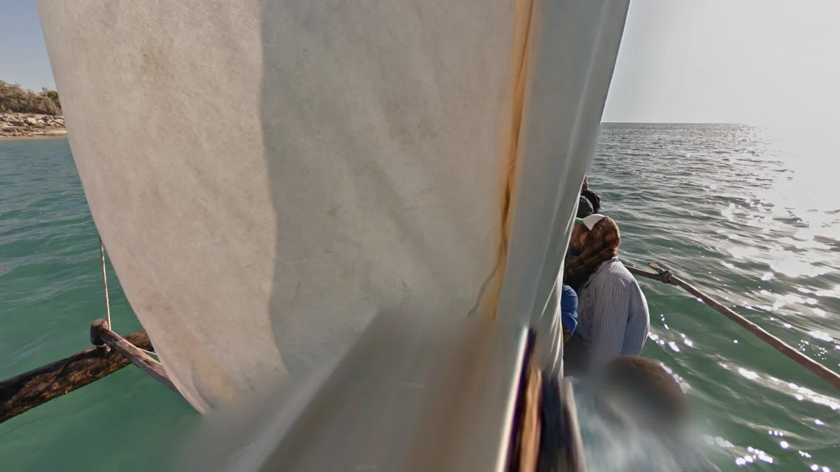 Andavadoaka南部小帆船