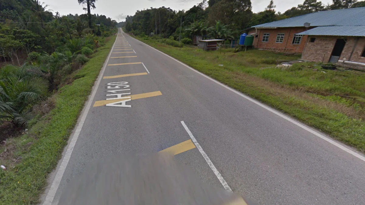 粗黃色道路標線