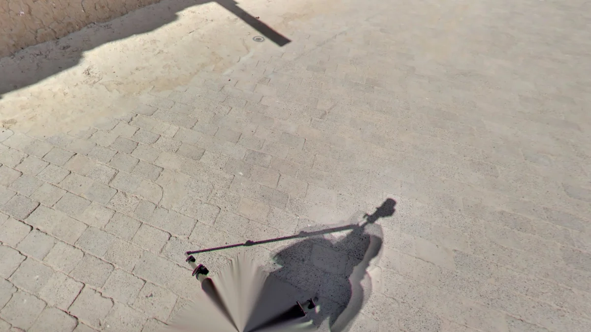 金加雷貝爾清真寺外的矩形瓷磚