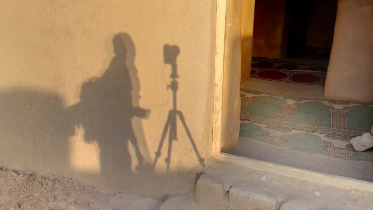 馬利特有的三腳架街景