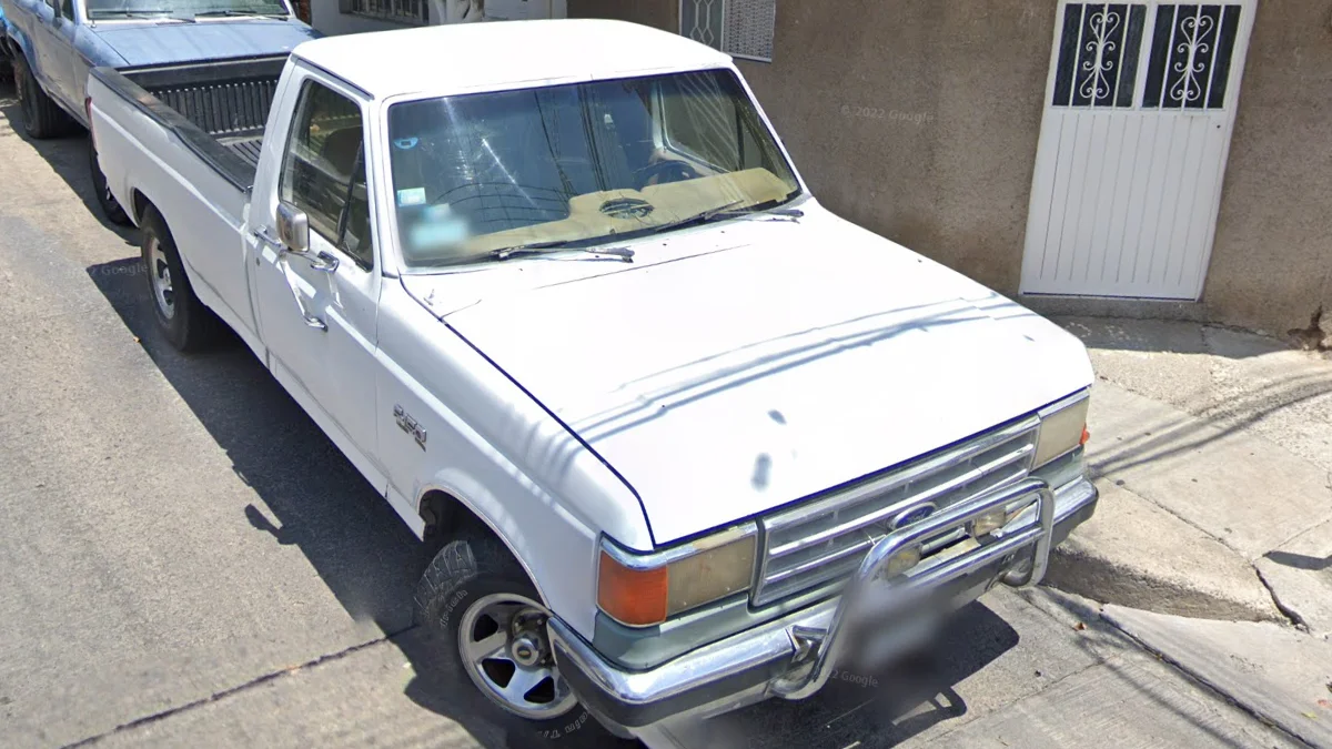 墨西哥常見的美國皮卡車