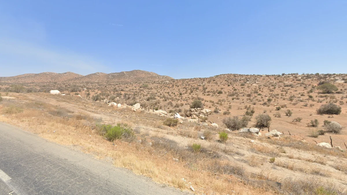 下加利福尼亞北部的紅棕色丘陵