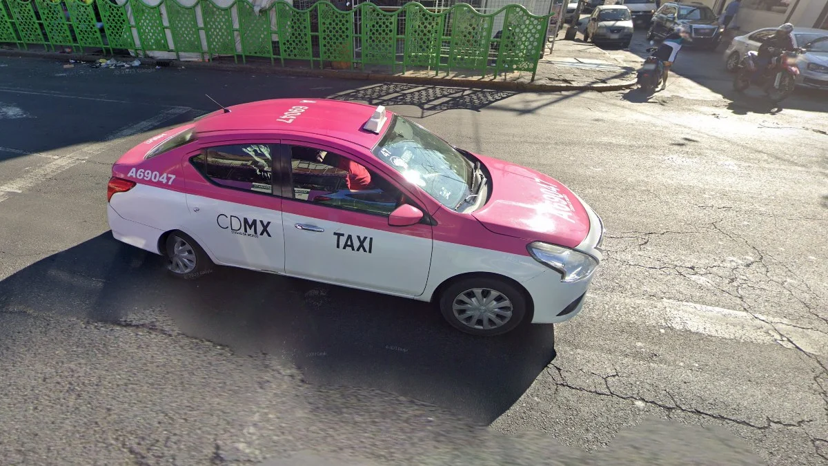 墨西哥城粉色上半部計程車