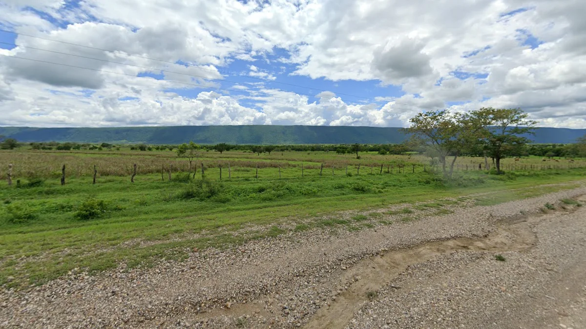 聖路易斯波托西的長而平坦山脊