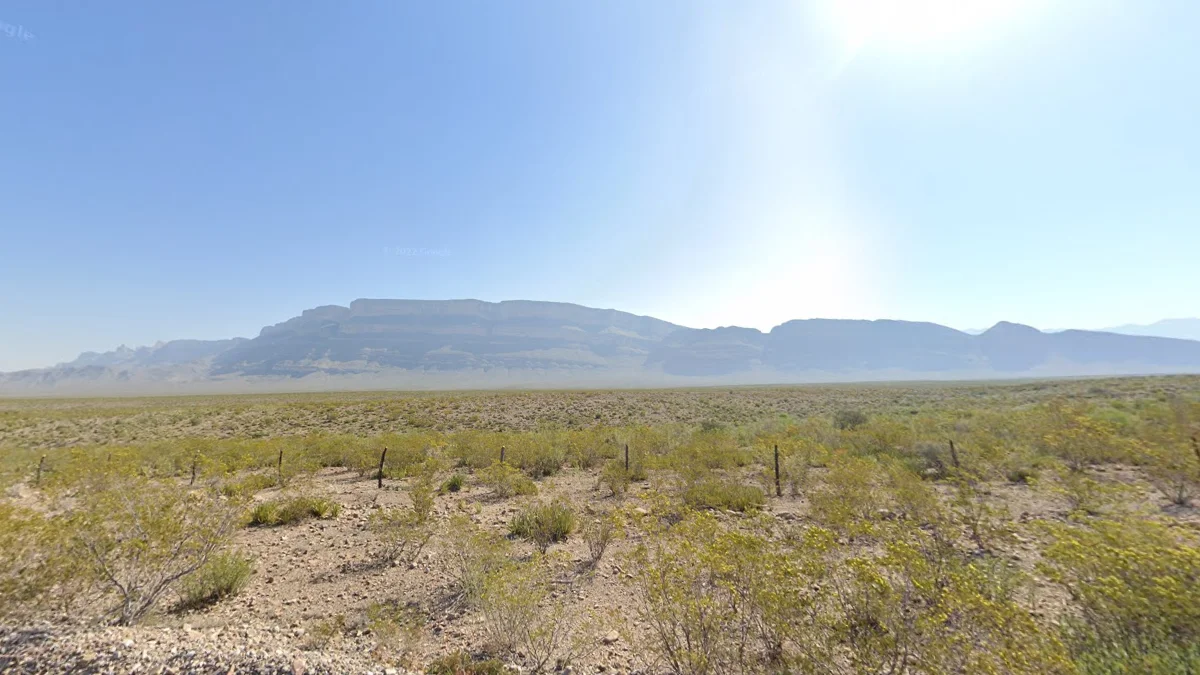 科阿韋拉州突出的山脊線