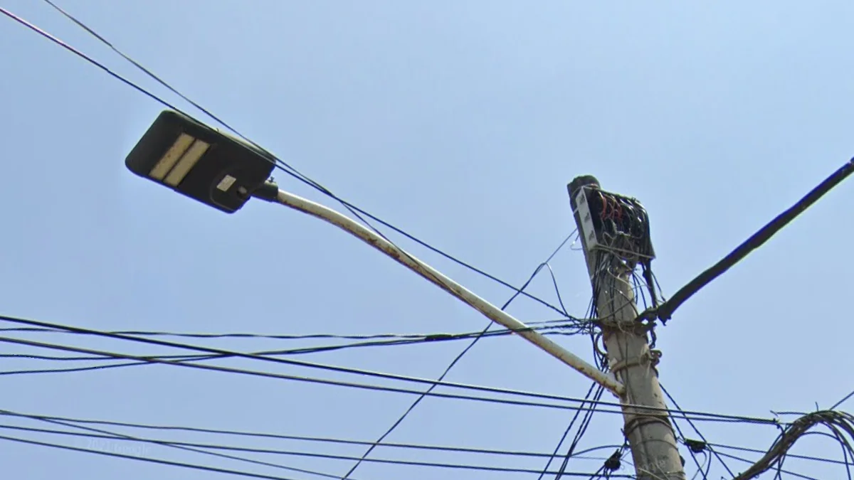 庫埃納瓦卡黑色矩形路燈