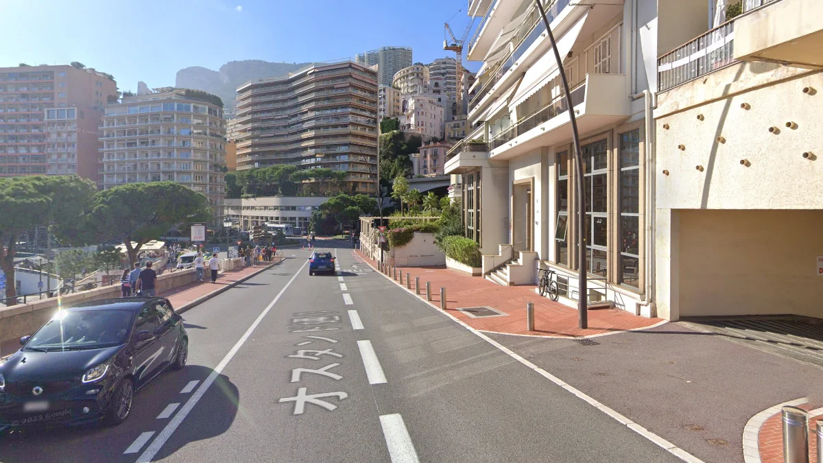 摩納哥富裕奢華的城市景觀