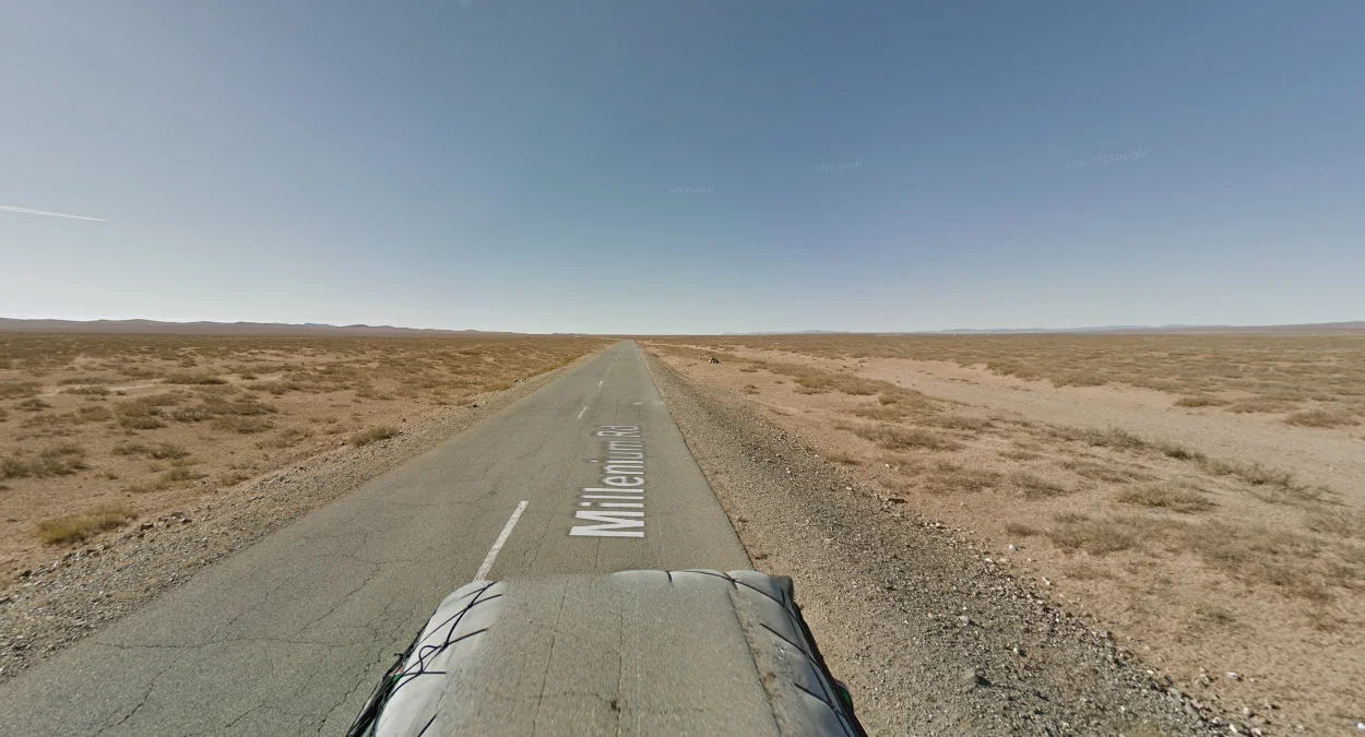 千禧之路：深秋景觀與乾燥氣候