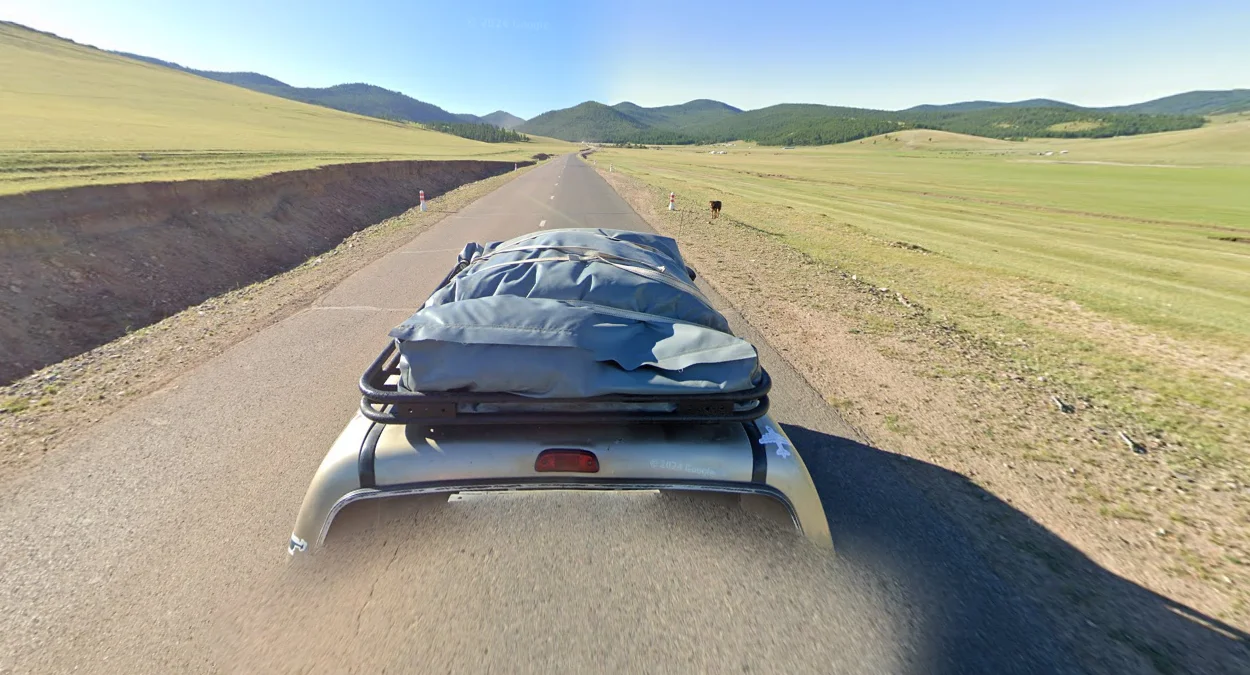 中北部蒙古：四條綁帶帳篷