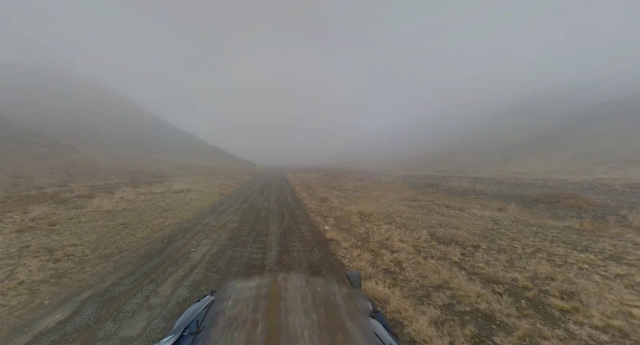 約林阿姆山谷：極度霧氣瀰漫