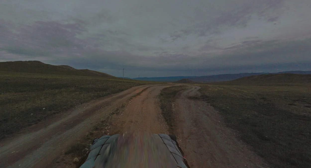 蒙古的四個夜間街景區域