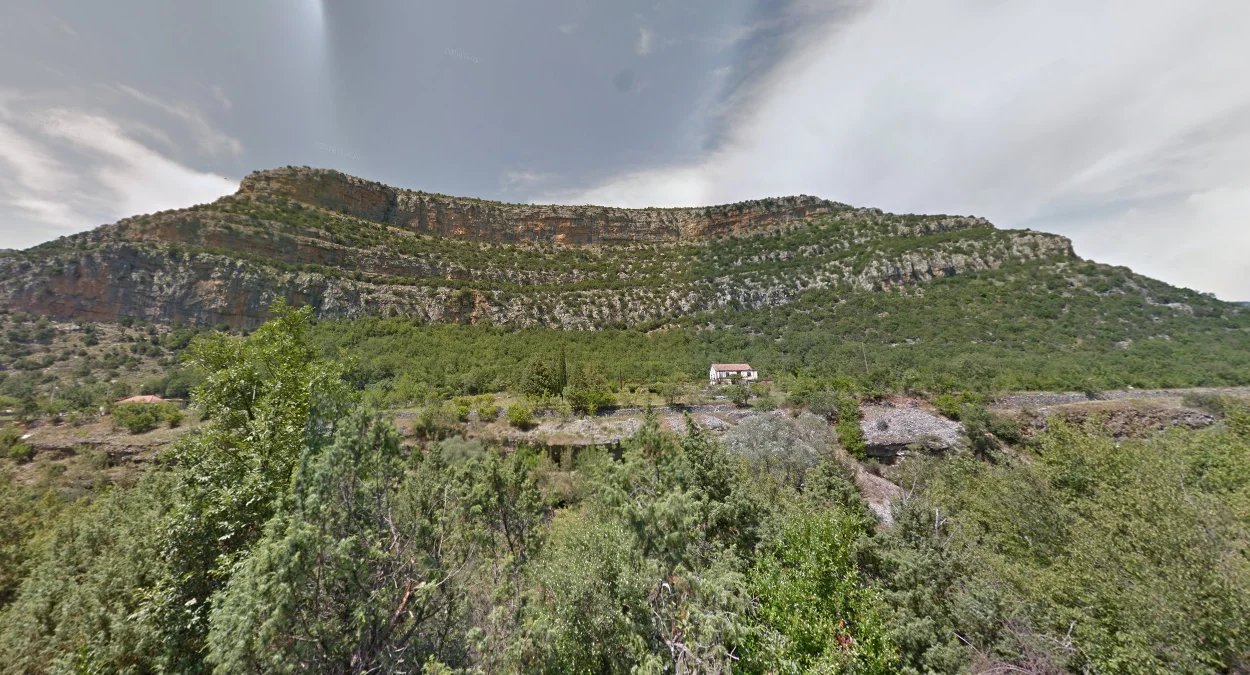 采米河谷階梯狀山坡