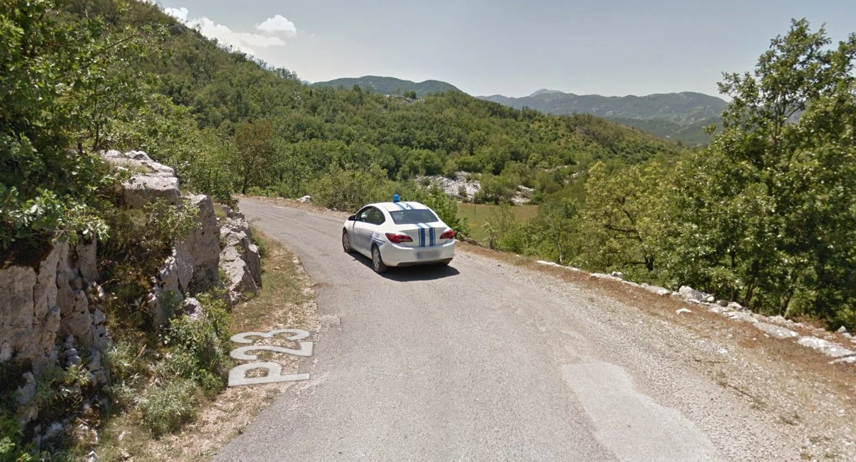 P15公路街景車追警車