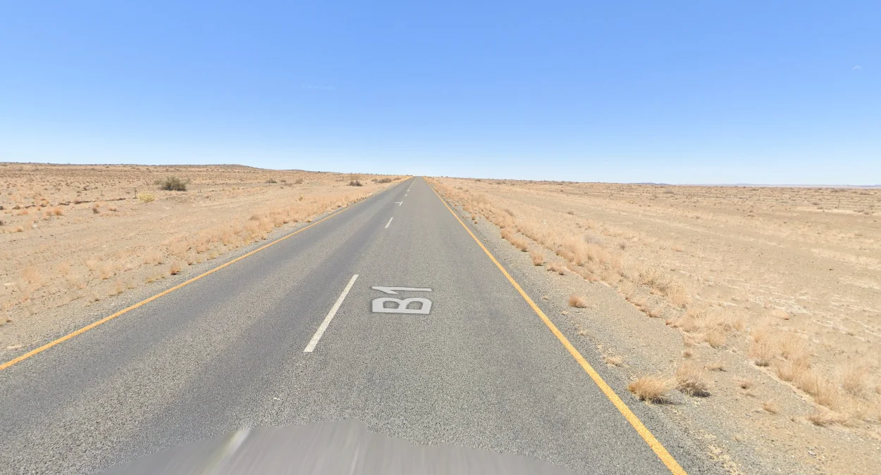 B1公路乾旱草原景觀