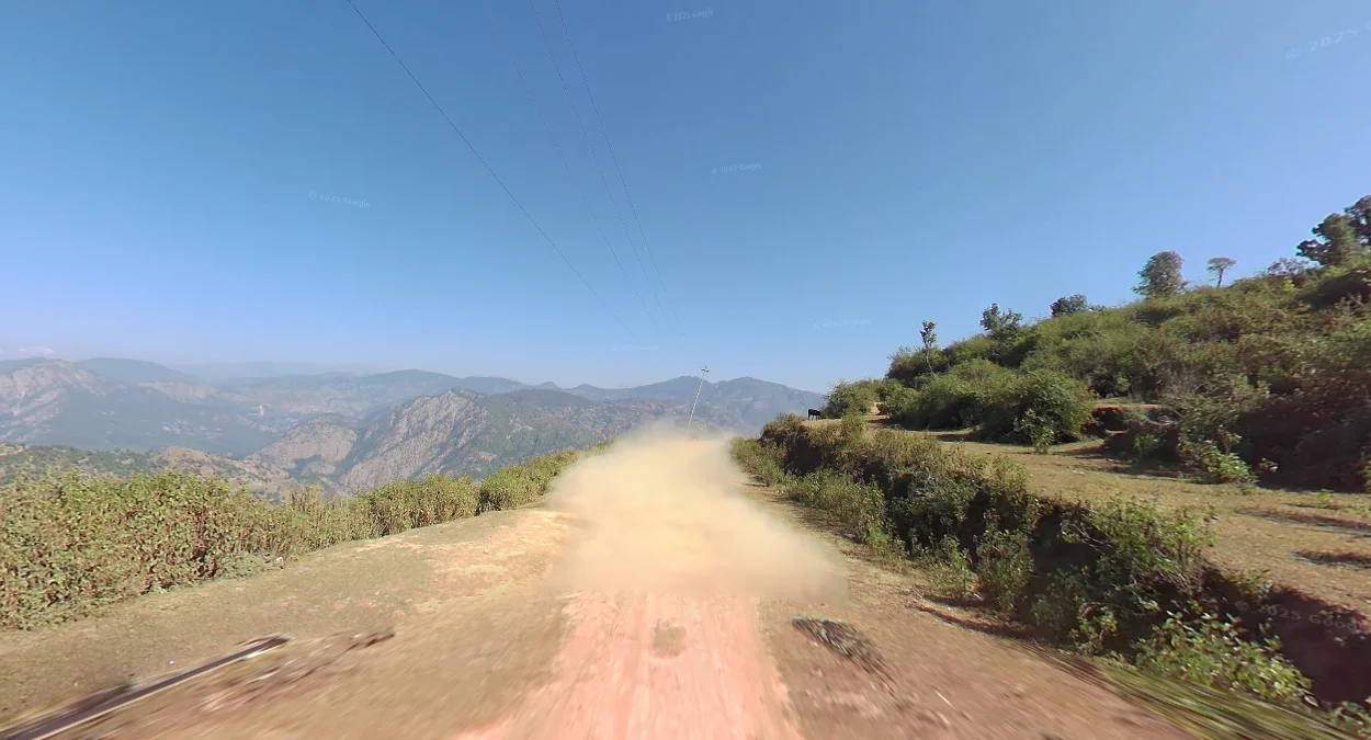 西部山丘乾燥景觀