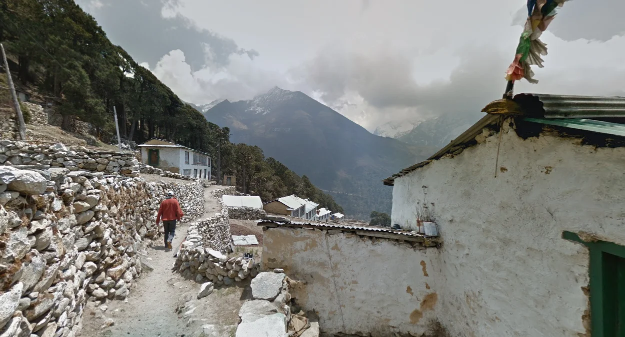 潘博切周圍森林山脈