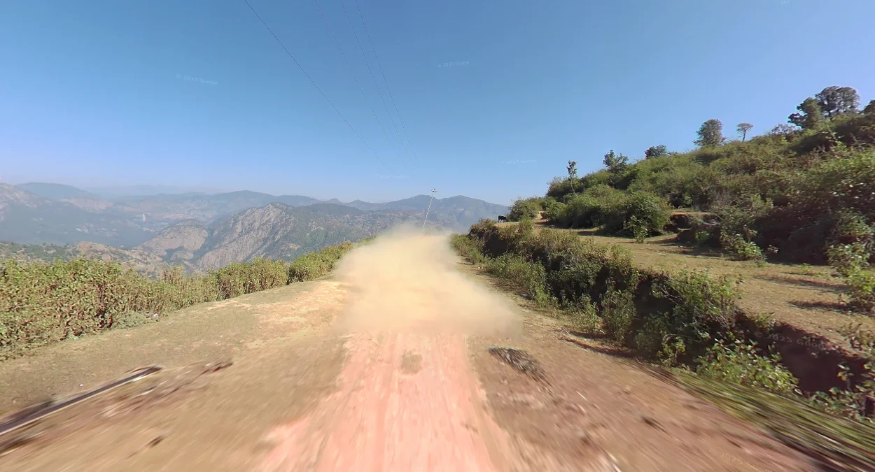 西部山丘乾燥景觀