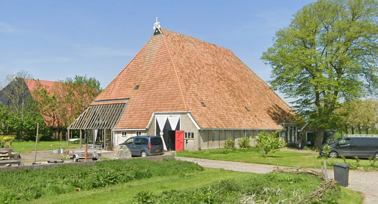 荷蘭北部農場大屋頂