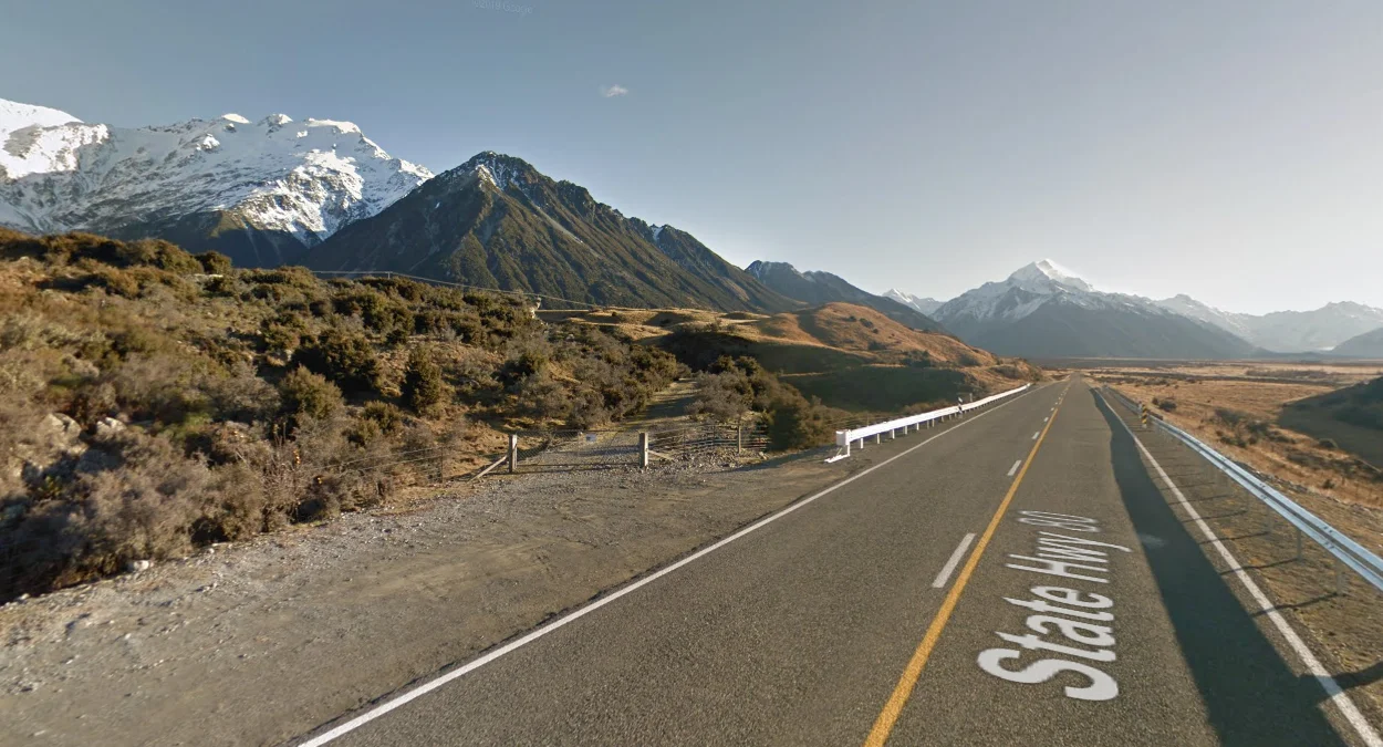 南阿爾卑斯山脈積雪山區