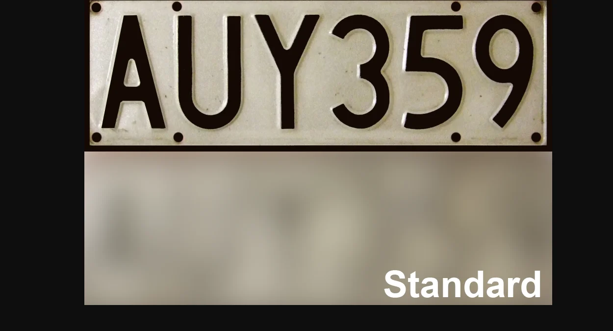 紐西蘭白色車牌