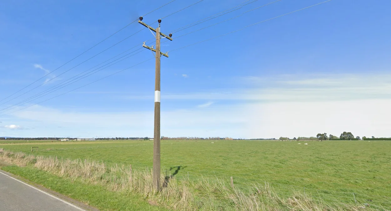 南地方形無凹痕混凝土電線桿