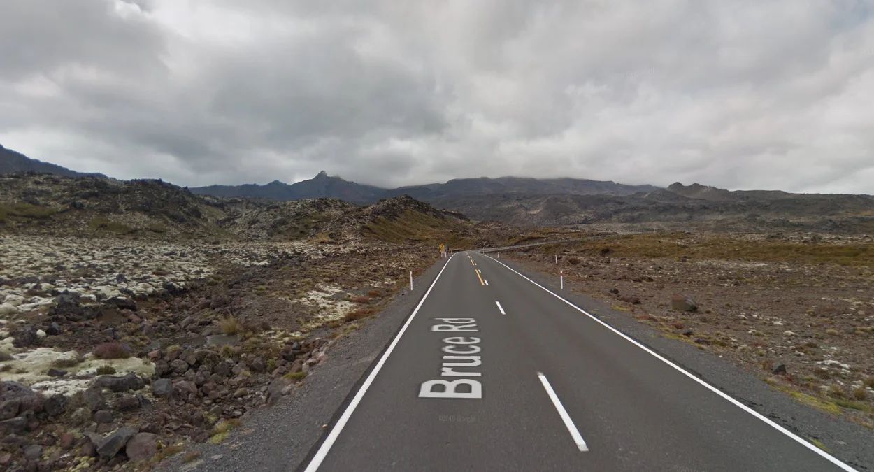 魯阿佩胡山黑暗火山景觀